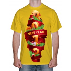 Футболка "Новый год 2012"