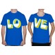 Парные_футболки _Together_in _Love_синие