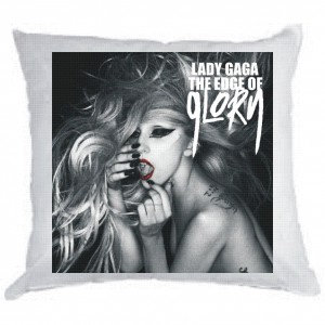 Фото на подушке "Lady Gaga"