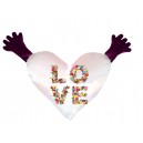 Подушка сердце "Любовь"