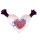 Подушка сердце "Любовь"