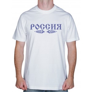 Футболка "Гжельский фарфор"