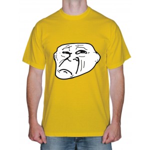 Крутая футболка "Смайлы Троллфейс"