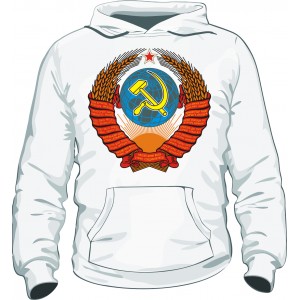 Молодежные толстовки "Герб советского союза"