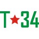Наклейка "Т34"