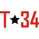 Наклейка "Т34"