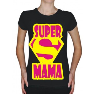 Футболка для родителей "Супер Mama"